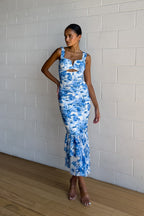 Melissa Floral Midi Dress  GEMMACHIC