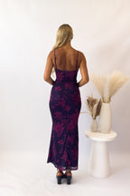 Blossom Maxi Dress - Grape  GEMMACHIC