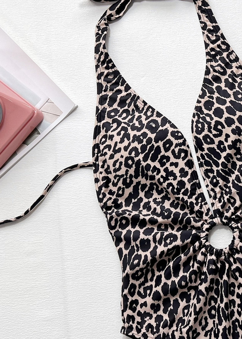 Fierce Charm Halter One-Piece  GEMMACHIC