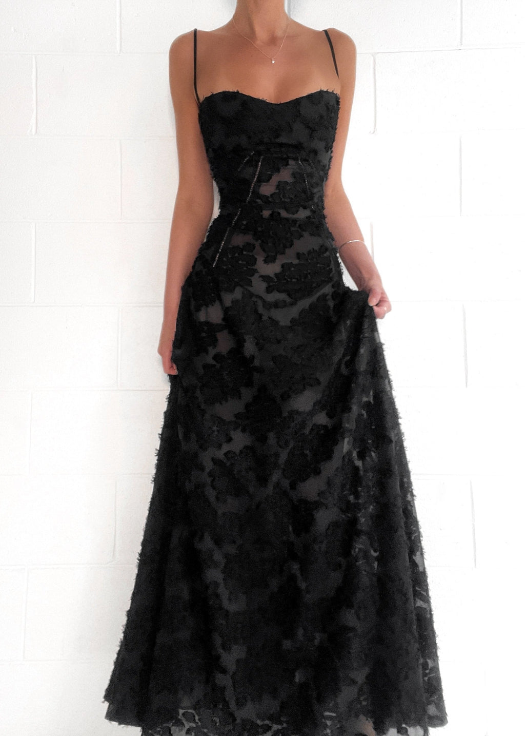 Mallorca Dress - Black  GEMMACHIC