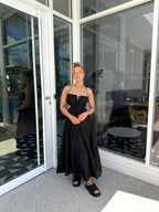 Rochelle Midi Dress - black  GEMMACHIC