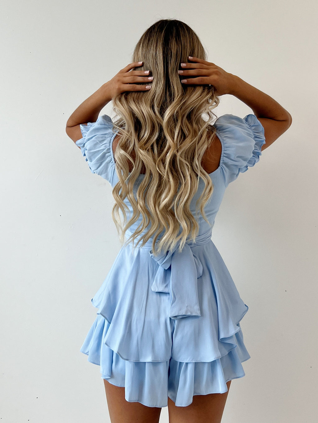 Auffie Playsuit - Blue  GEMMACHIC