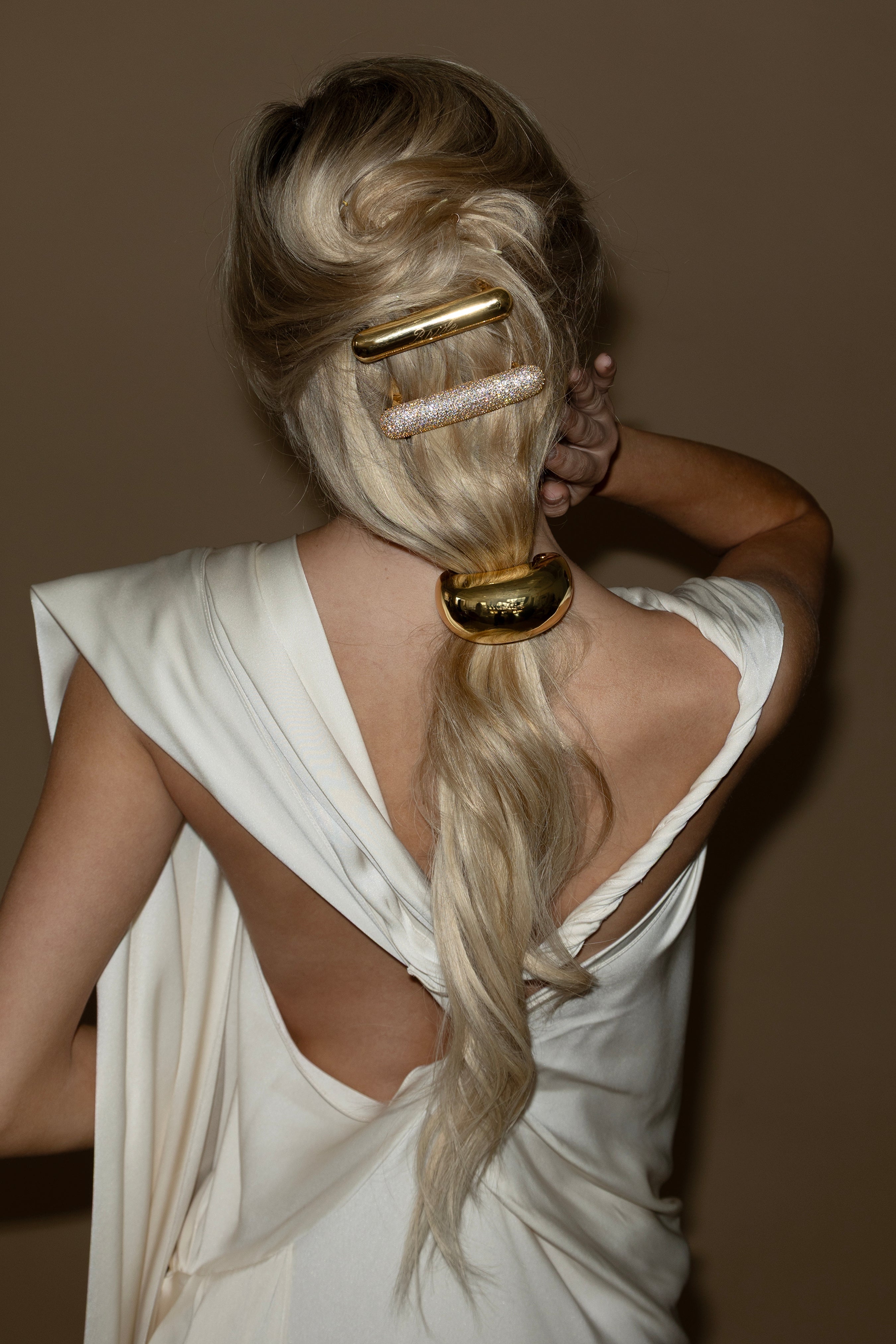 Glossy Bar Barrette  GEMMACHIC