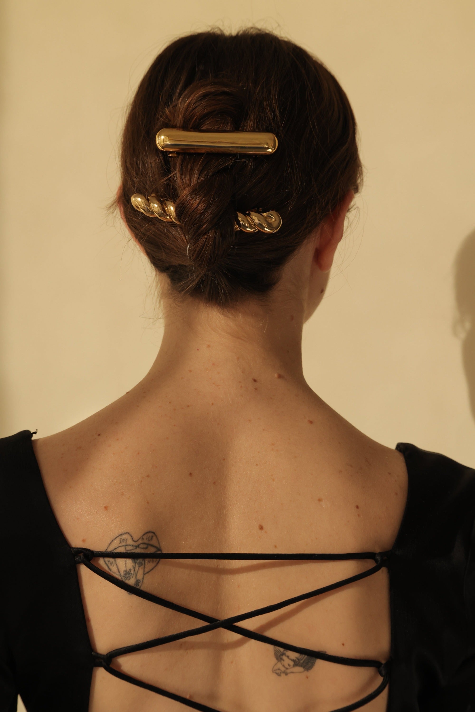 Glossy Bar Barrette  GEMMACHIC