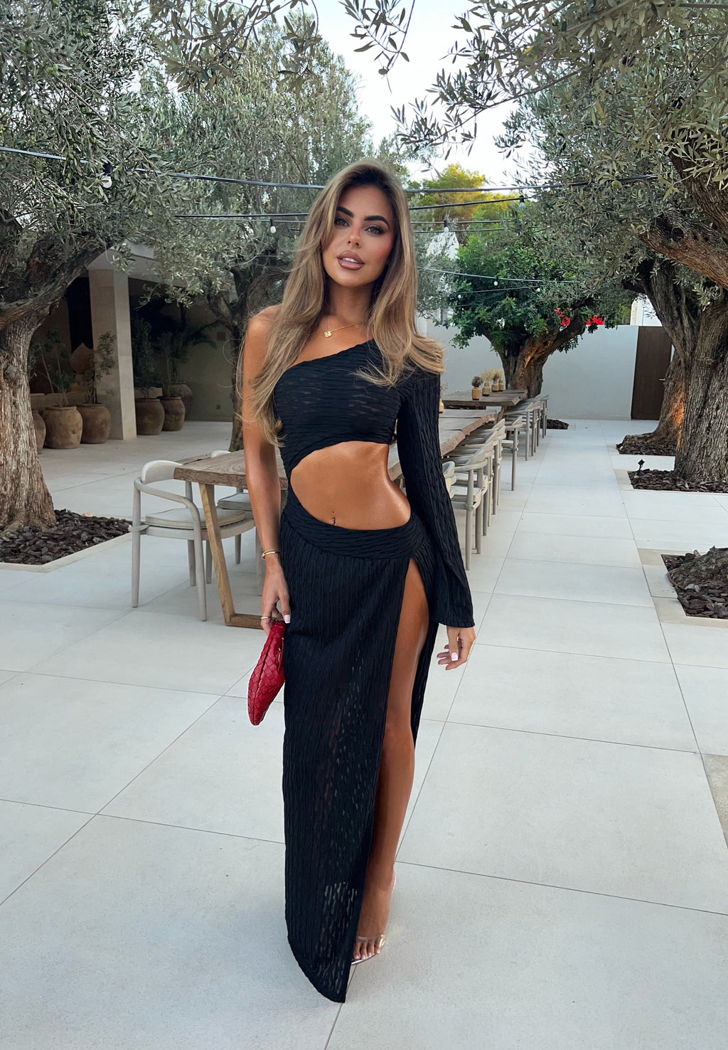 Elliana Dress - Black  GEMMACHIC