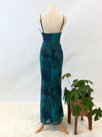 Blossom Maxi Dress - Teal Green  GEMMACHIC
