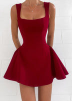 Vivienne Dress - Scarlet  GEMMACHIC