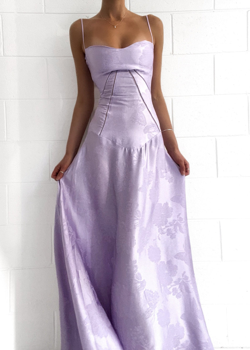 Mallorca Dress - Lavender  GEMMACHIC