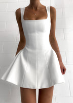 Vivienne Dress - White  GEMMACHIC
