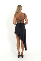 Fleur Midi Dress - Black  GEMMACHIC