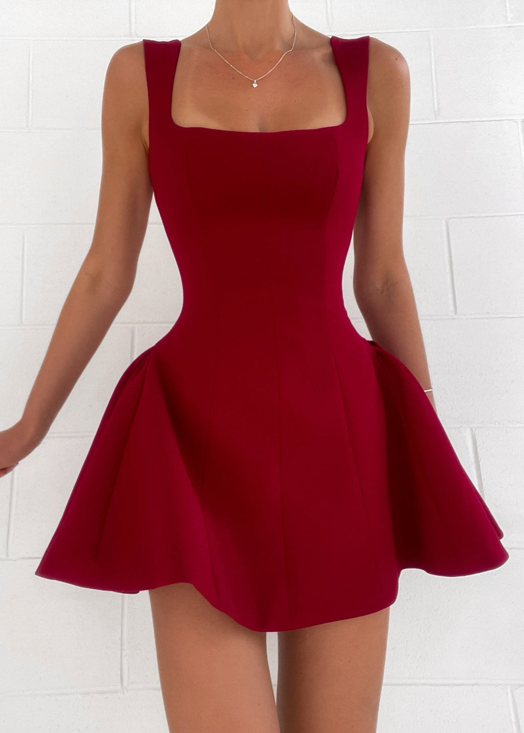 Vivienne Dress - Scarlet  GEMMACHIC