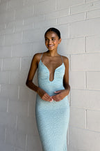 Magnificence Maxi Dress - Blue  GEMMACHIC