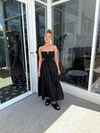 Rochelle Midi Dress - black  GEMMACHIC