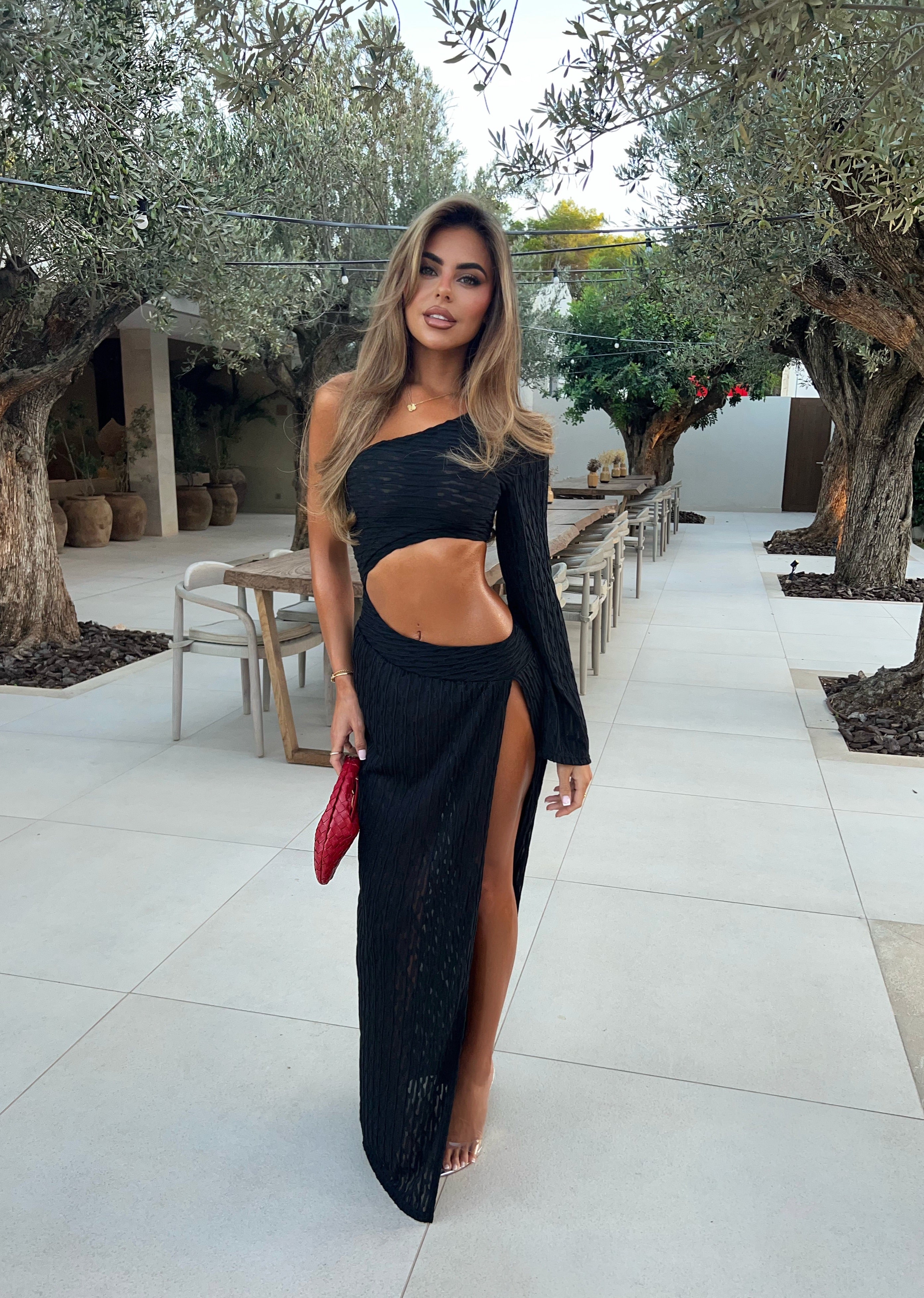 Elliana Dress - Black  GEMMACHIC