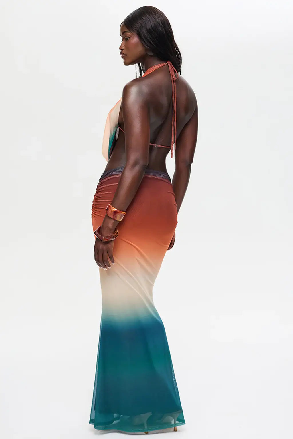 Aquarius Top & Skirt Two-Piece Set  GEMMACHIC