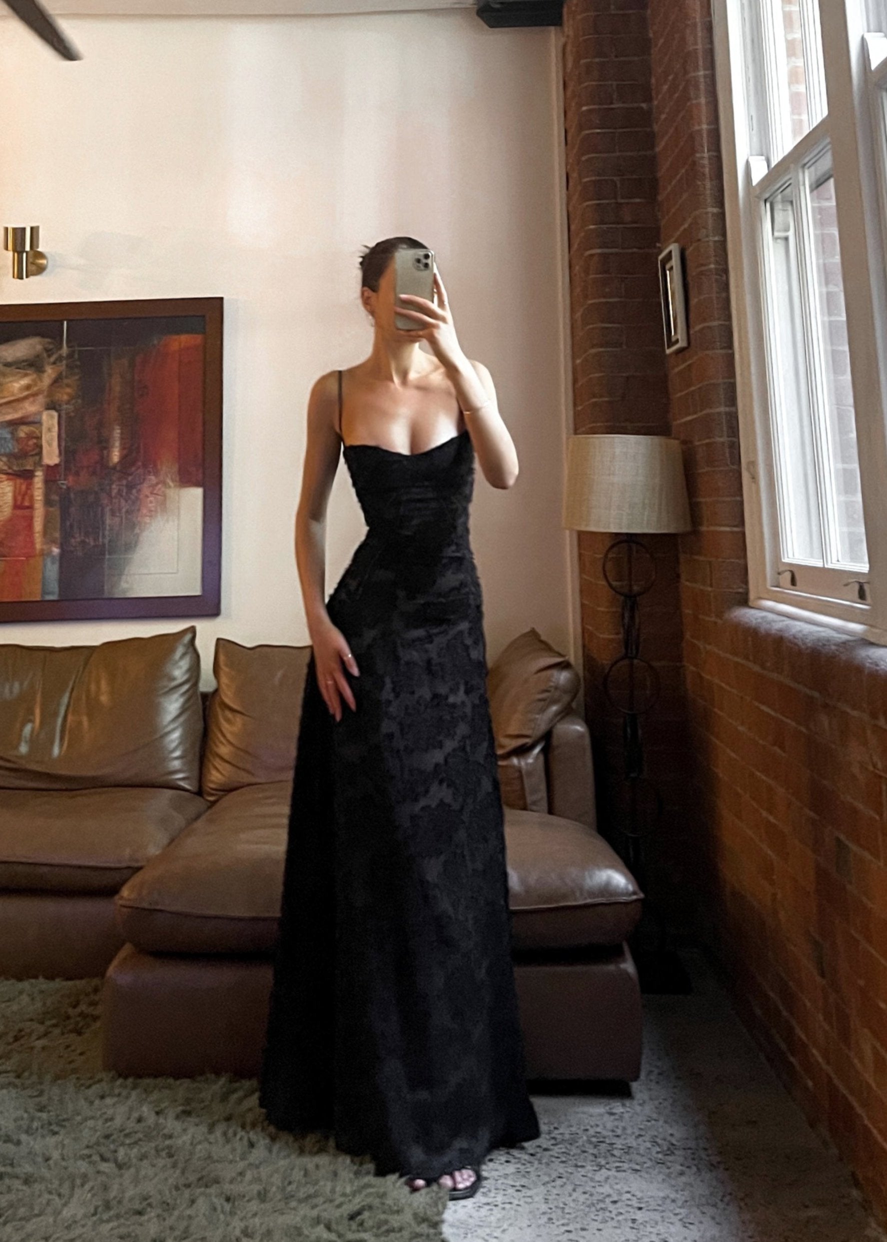 Mallorca Dress - Black  GEMMACHIC