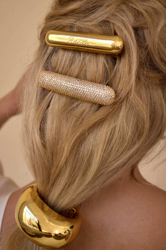 Glossy Bar Barrette