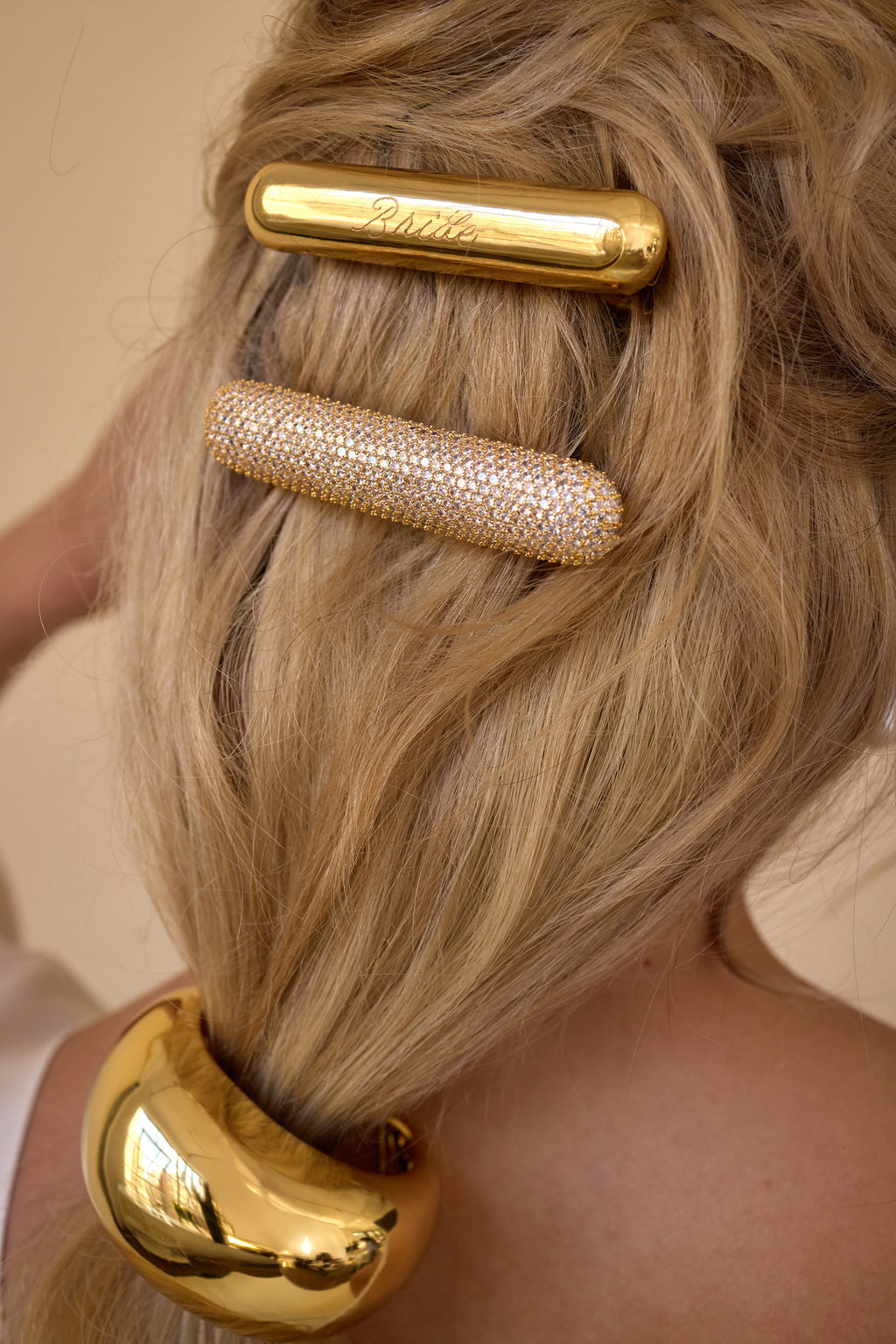 Glossy Bar Barrette  GEMMACHIC
