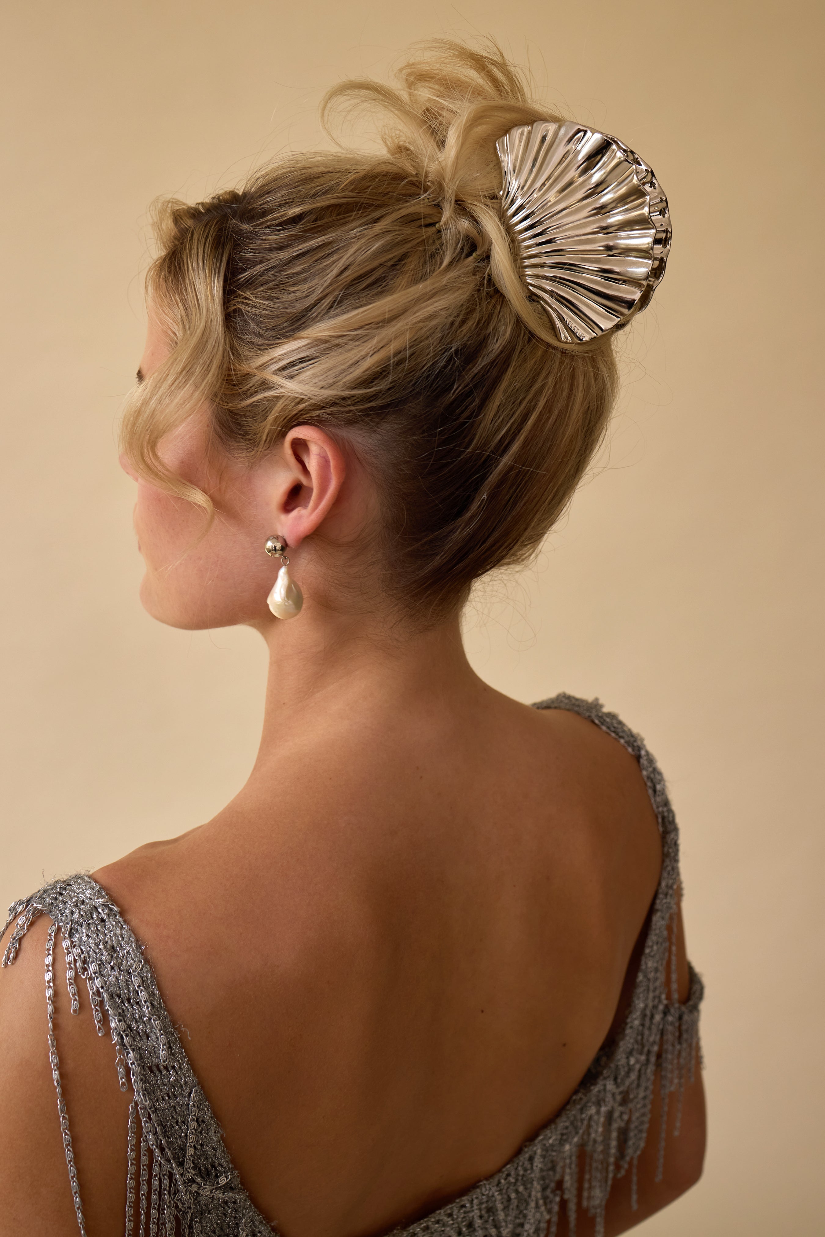 Glossy Shell Claw Clip  GEMMACHIC