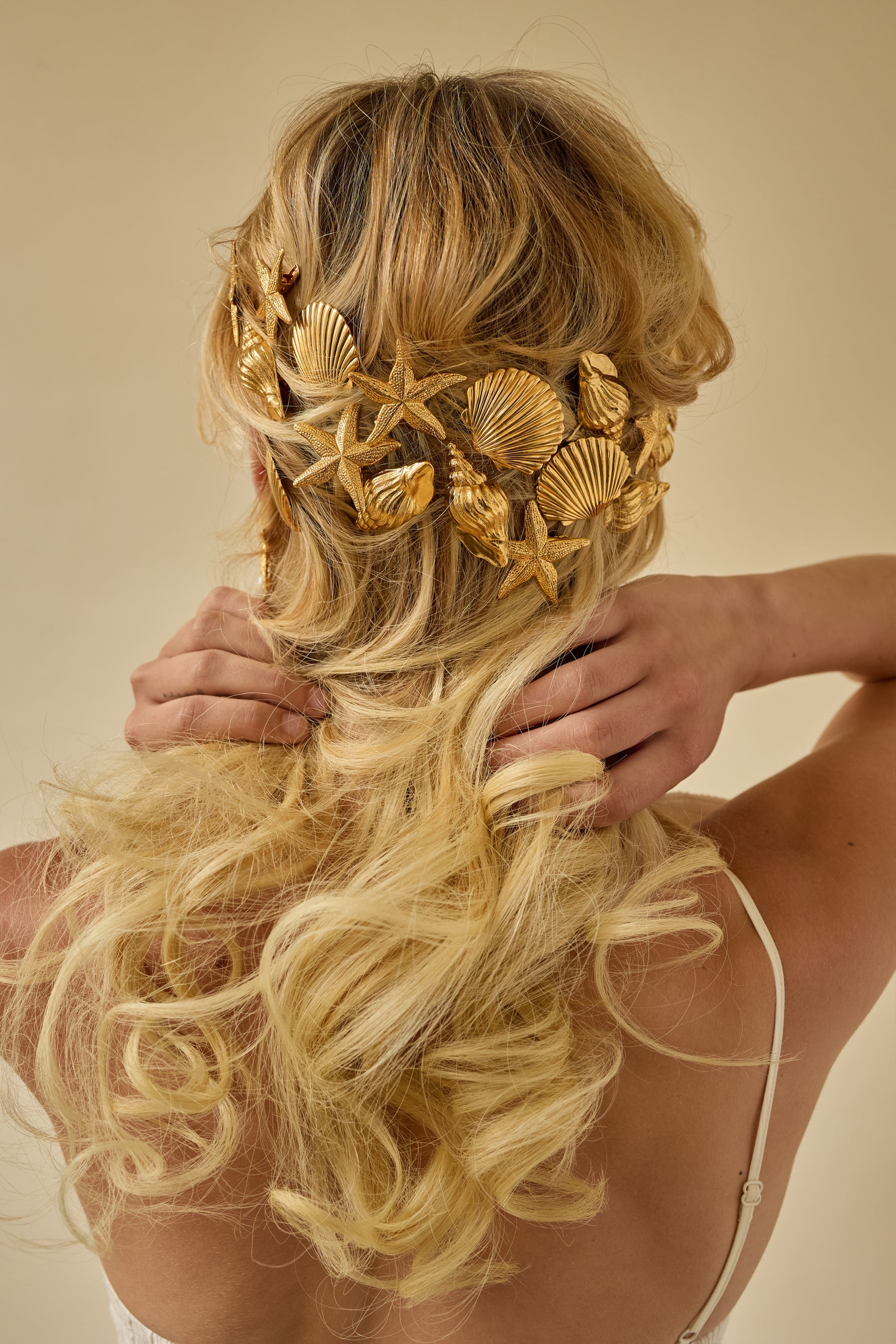 Serena Seashells Clips Set of 3  GEMMACHIC