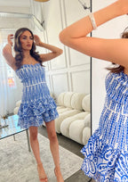 Dolce Dress - Blue  GEMMACHIC