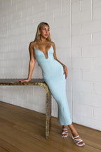 Magnificence Maxi Dress - Blue  GEMMACHIC
