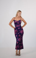 Blossom Maxi Dress - Grape  GEMMACHIC