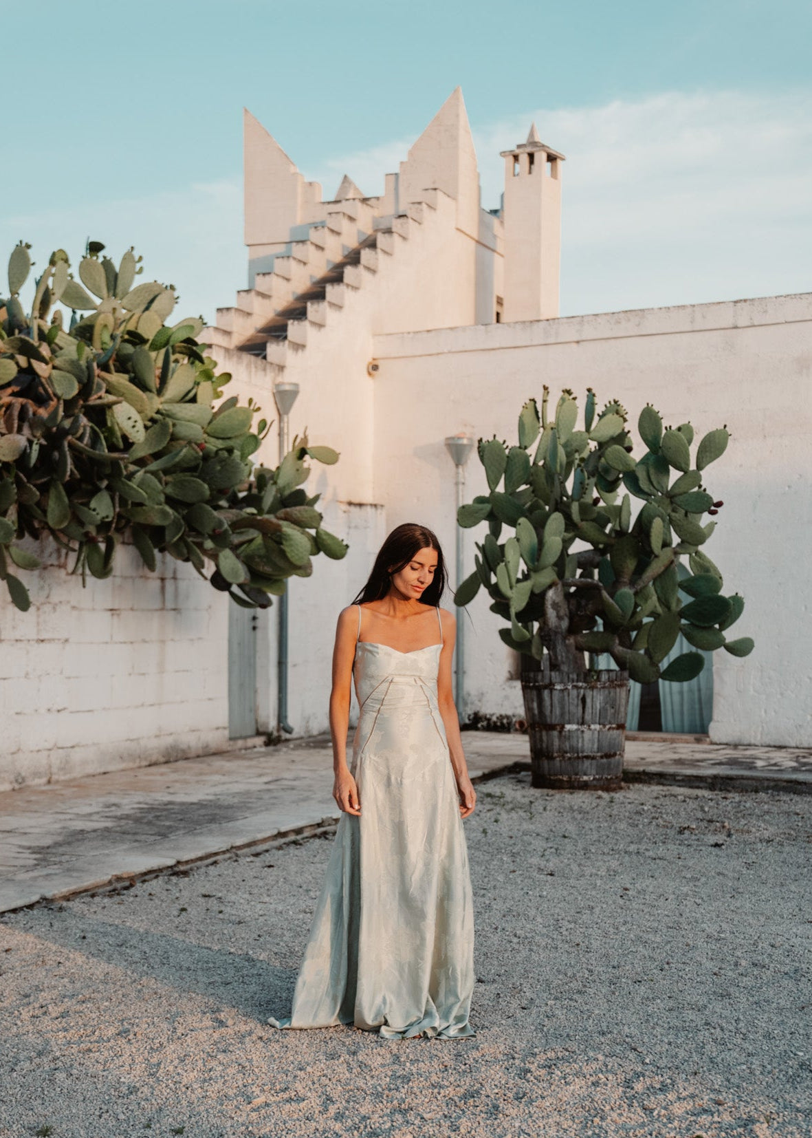 Mallorca Dress - Pistachio  GEMMACHIC