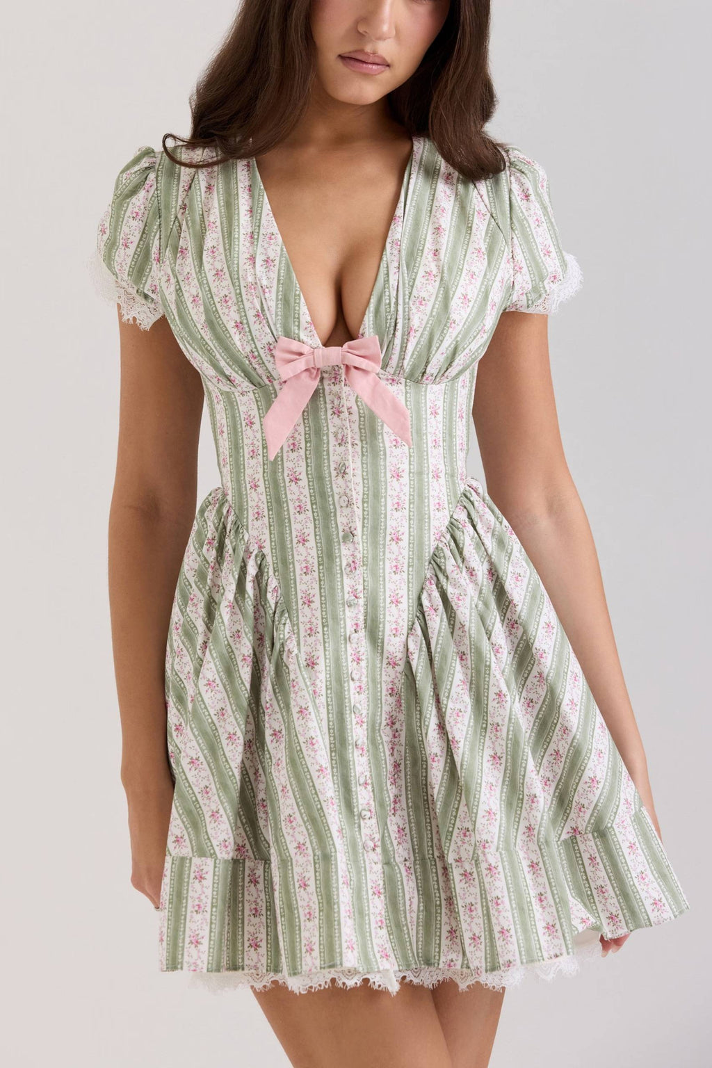 Emiliana_Green_Stripe_Floral_Print_Stretch_Cotton_Mini_Dress_2