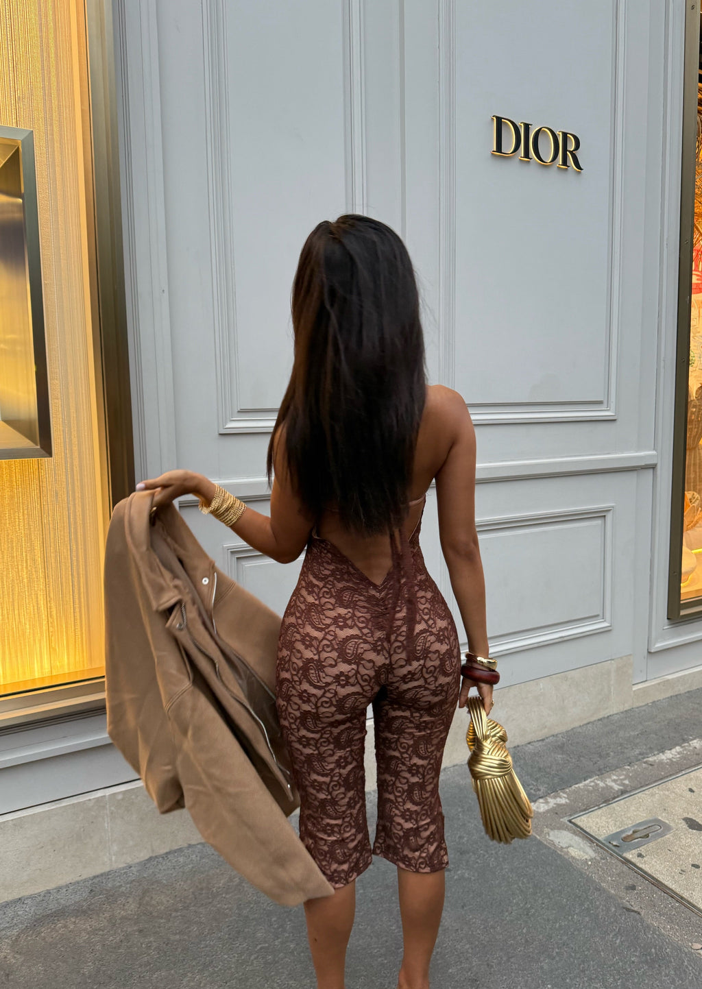 Cassidy Jumpsuit - Fawn  GEMMACHIC