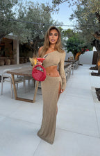 Elliana Dress - Nude  GEMMACHIC