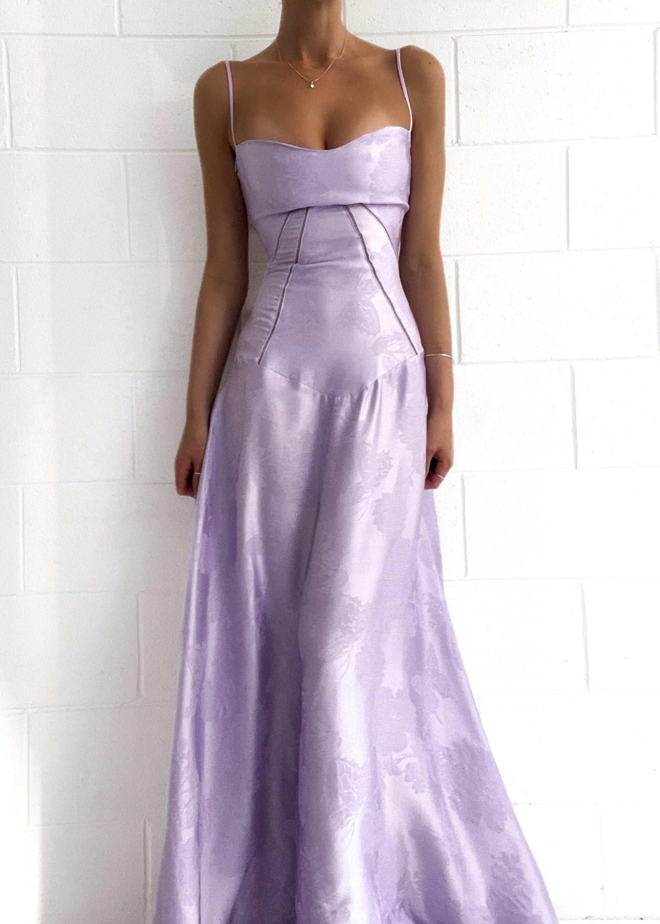 Mallorca Dress - Lavender  GEMMACHIC