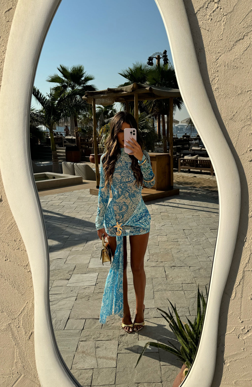 Sade Dress - Blue  GEMMACHIC