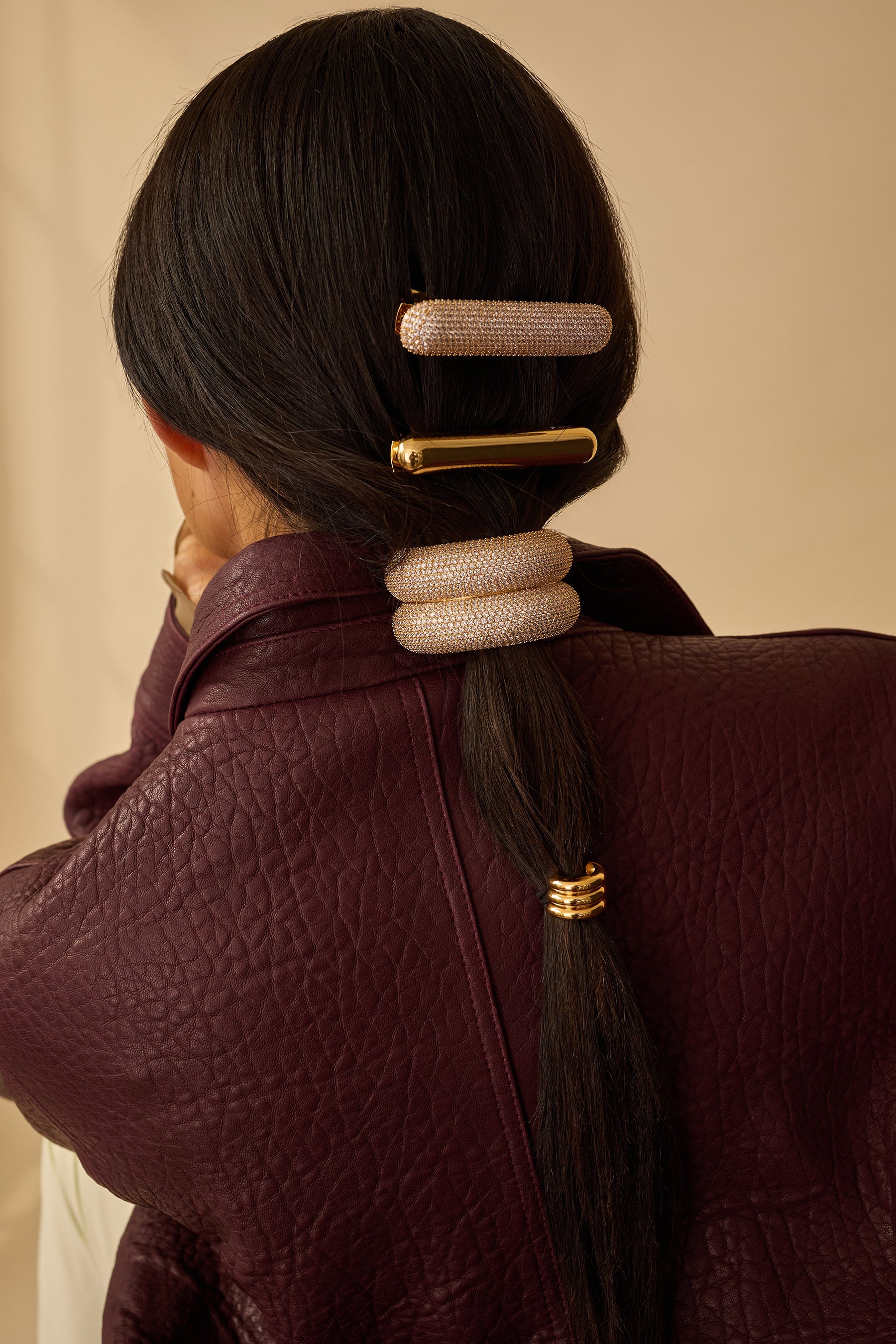 Pave Crystal Double Arch Pony Cuff  GEMMACHIC