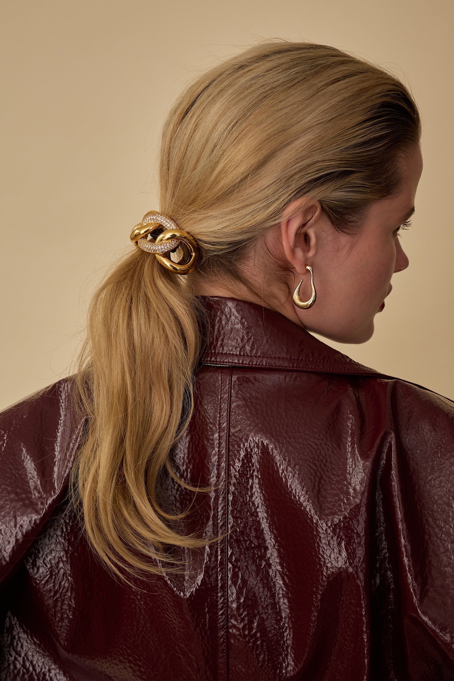 Elena Pave Chain Pony Cuff  GEMMACHIC