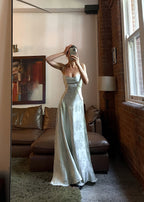 Mallorca Dress - Pistachio  GEMMACHIC