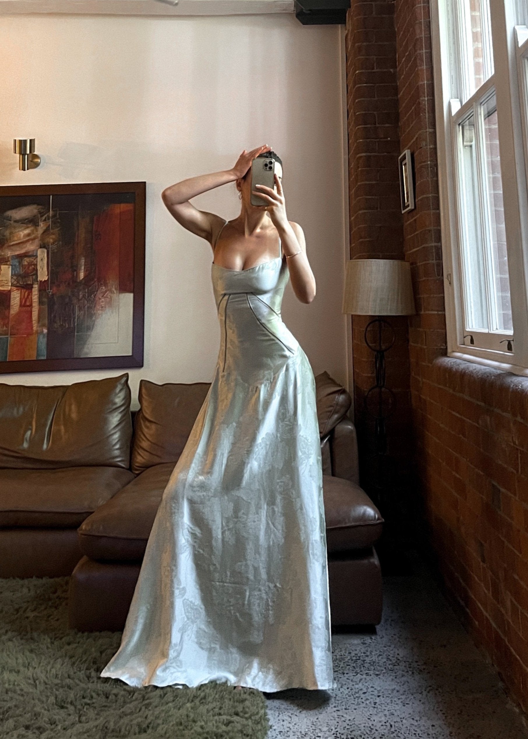 Mallorca Dress - Pistachio  GEMMACHIC