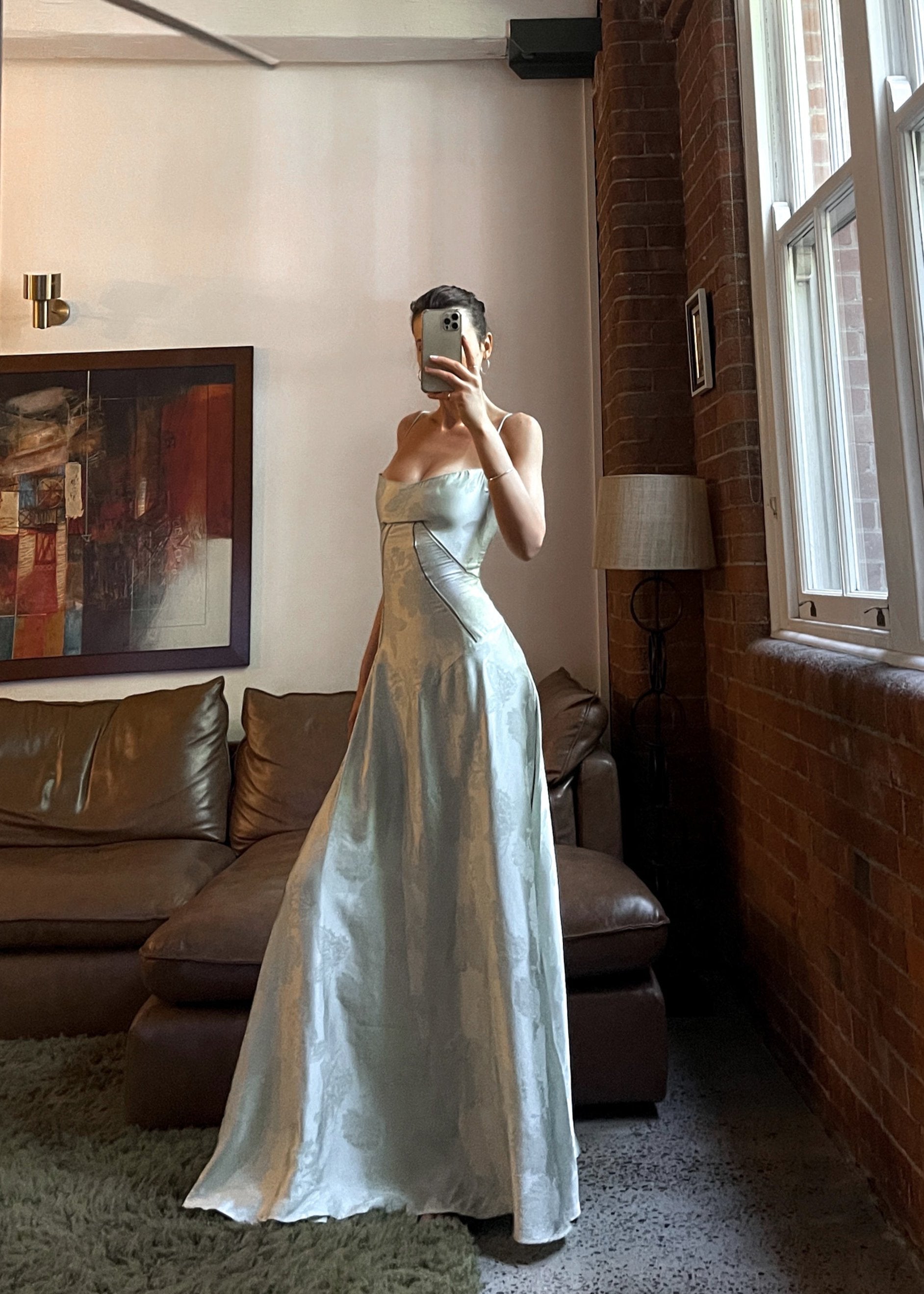 Mallorca Dress - Pistachio  GEMMACHIC