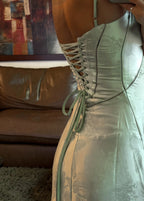 Mallorca Dress - Pistachio  GEMMACHIC