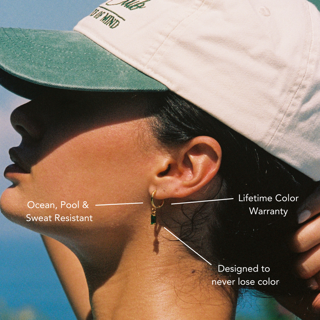 Sea Sparkle Earrings  GEMMACHIC