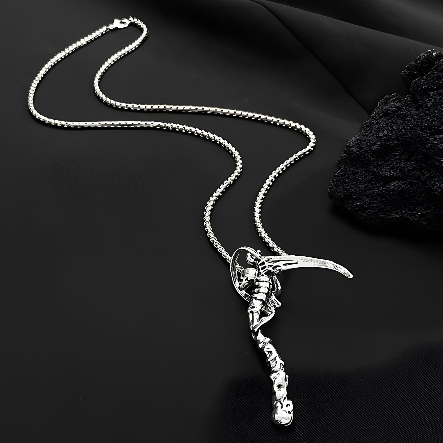 Scythe Necklace  GEMMACHIC