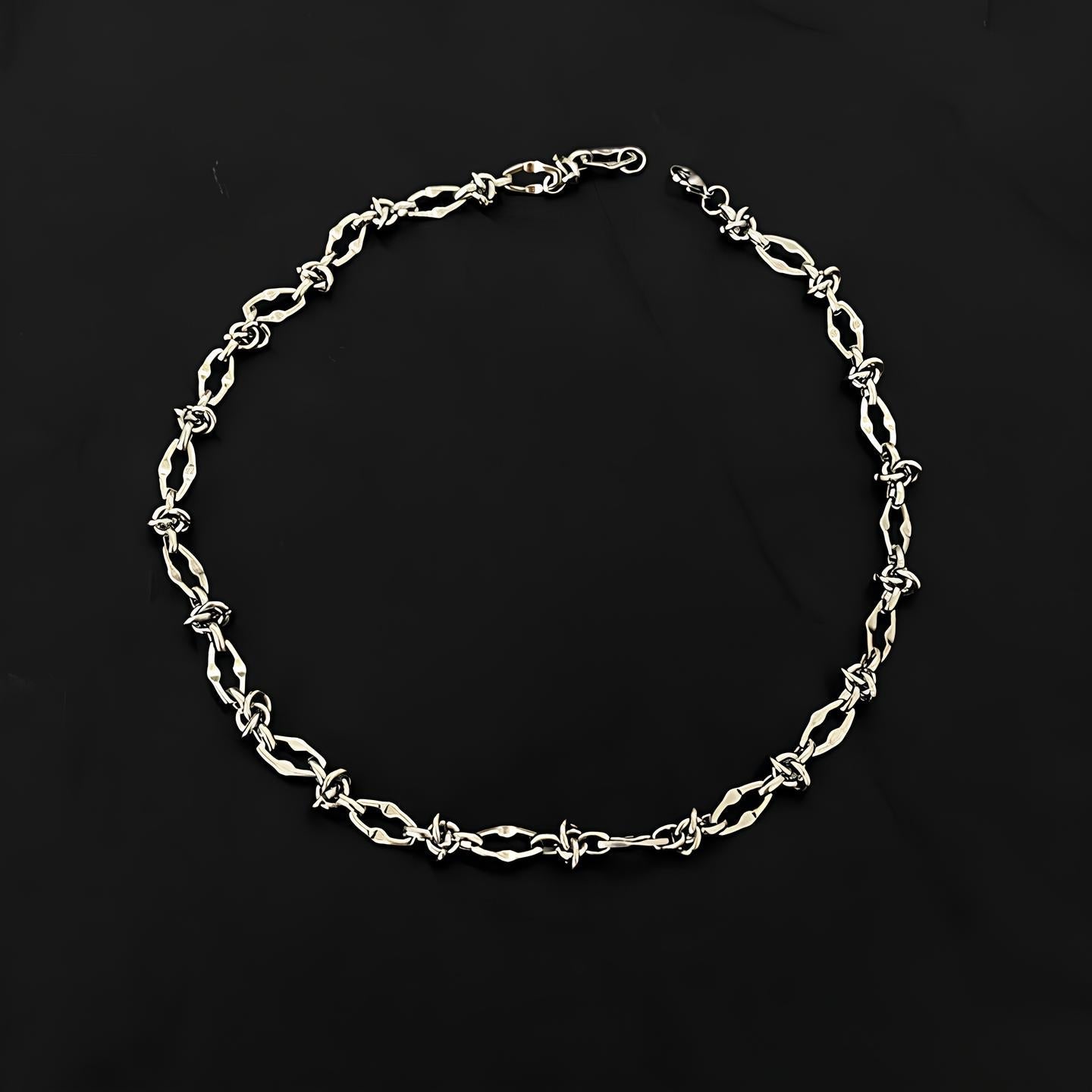 Barbed Knot Necklace  GEMMACHIC