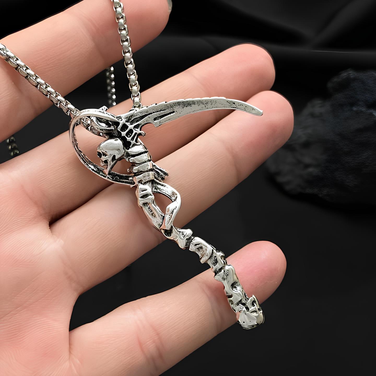 Scythe Necklace  GEMMACHIC