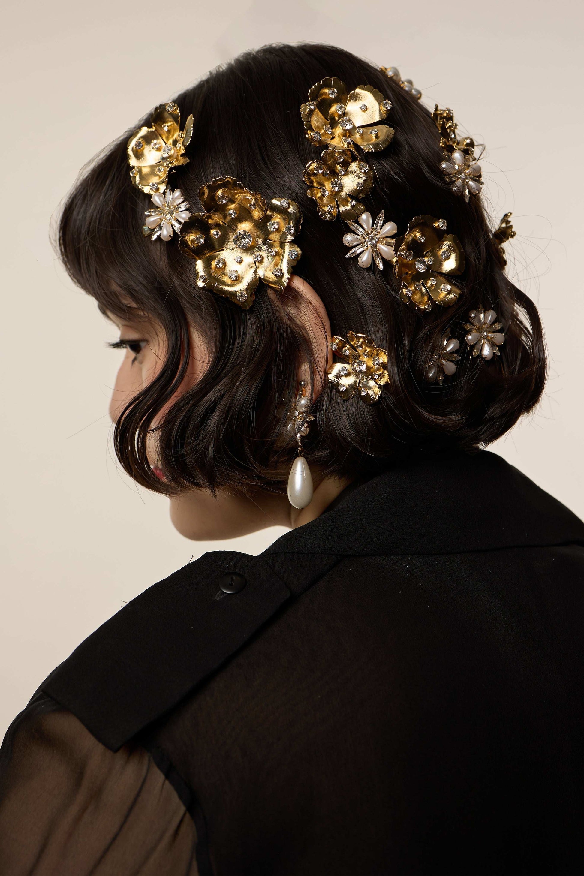 Annie Pearl and Crystal Clip