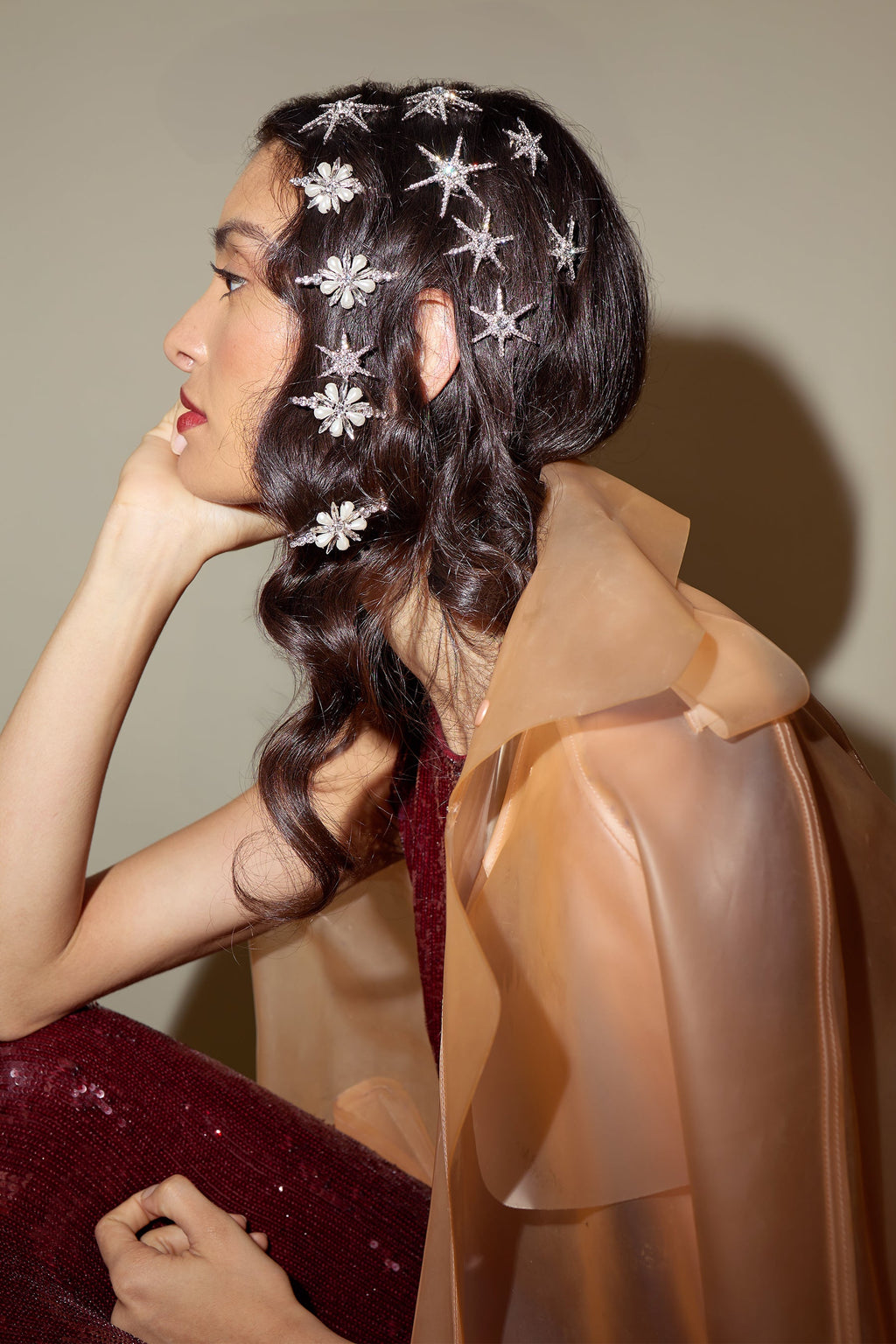 Venus Crystal Comb Set of 3  GEMMACHIC