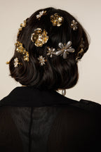 Annie Pearl and Crystal Clip Set of 3  GEMMACHIC