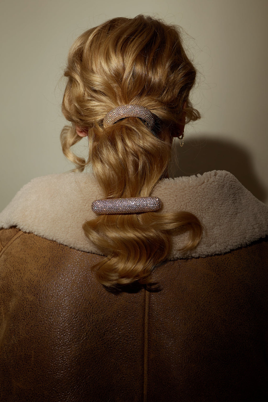 Pave Crystal Arch Pony Cuff  GEMMACHIC