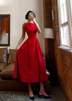 Jacqueline Dress - Red  GEMMACHIC