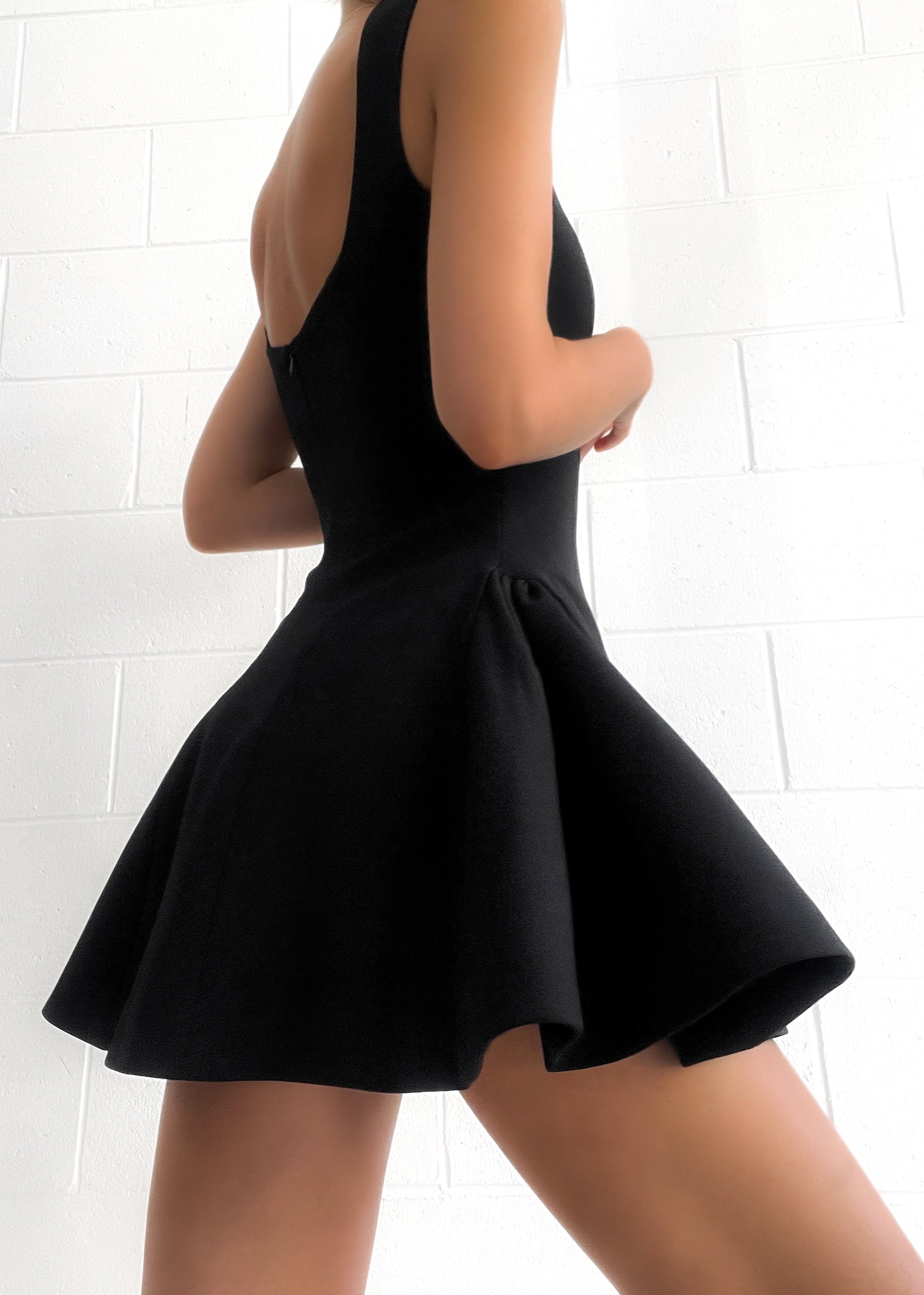 Vivienne Dress - Black  GEMMACHIC