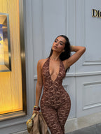 Cassidy Jumpsuit - Fawn  GEMMACHIC